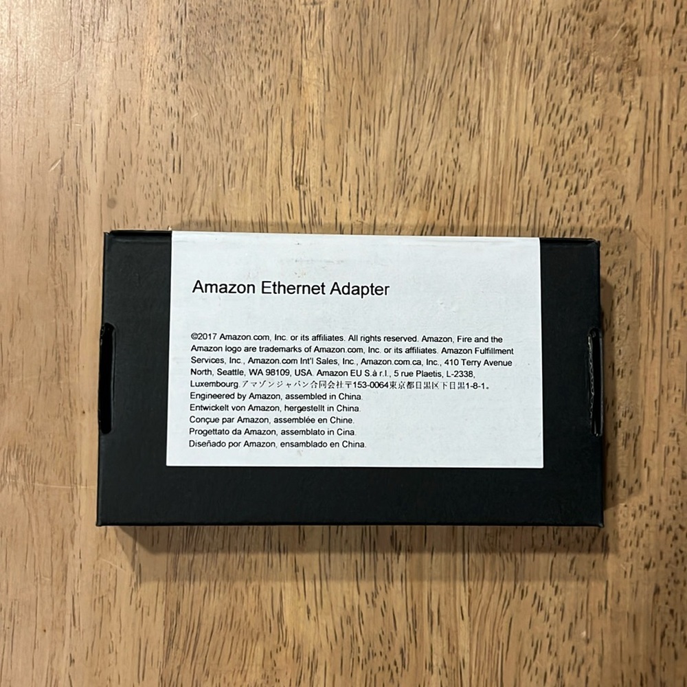 Amazon Ethernet Adapter